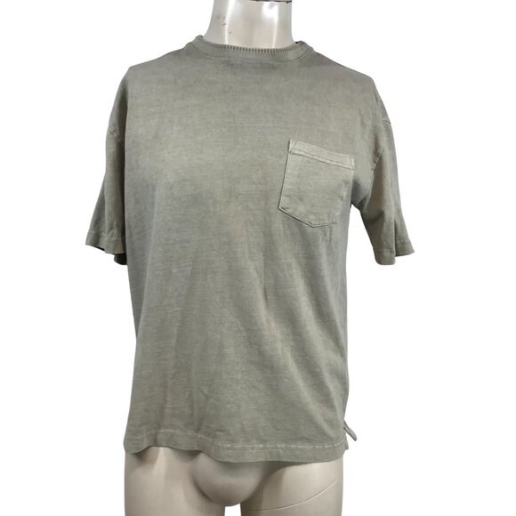 RAGEBLUE- MEN'S SMALL - GRAY SHORT SLEEVE CREW NECK T-SHIRT W/POCKET - Picture 1 of 5